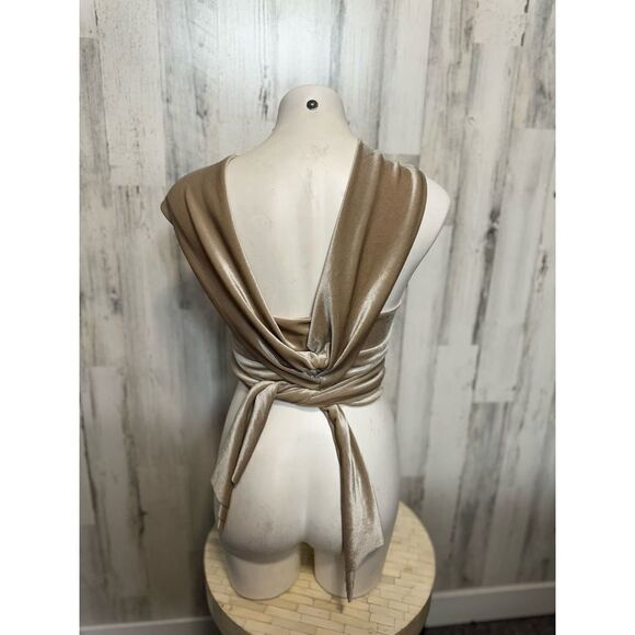 Velvet crop top - Picture 8 of 9